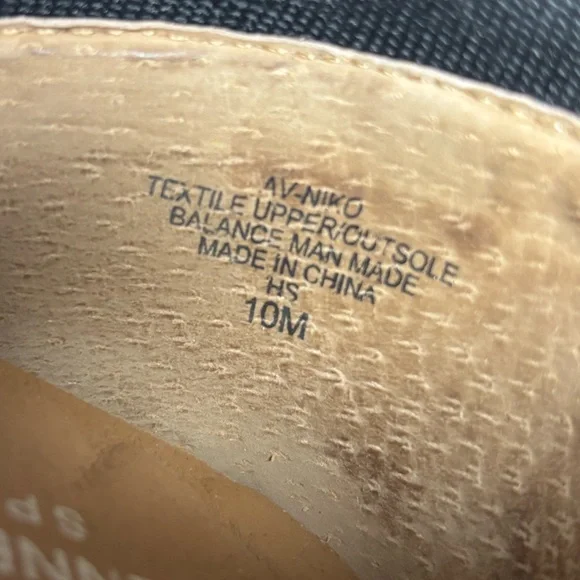 Adrienne Vittadini Sport Black Slip On Flat Niko Espadrilles Women's Size 10 - Picture 7 of 8